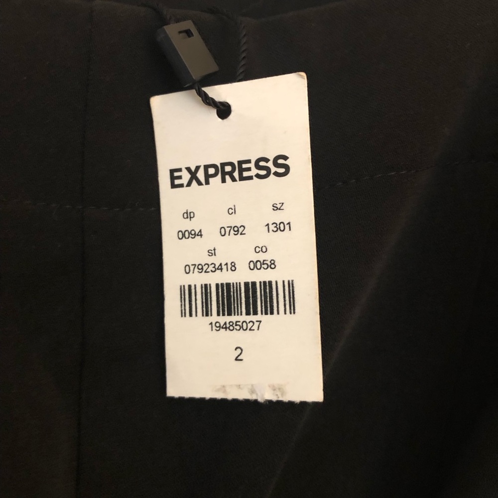 NWT Jumpsuit wide leg black - size 2 - Picture 8 of 9